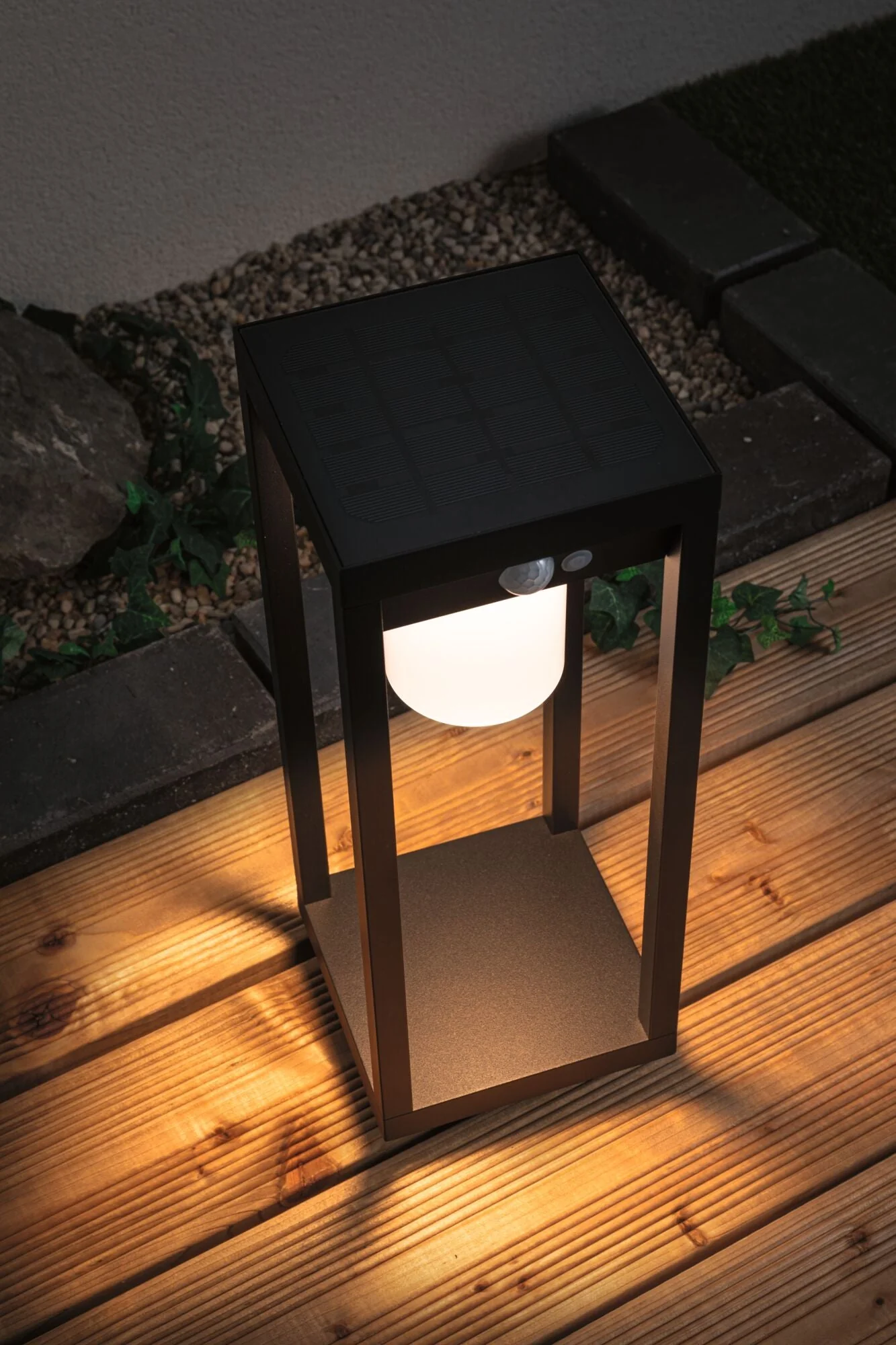 Solar Marisol Bewegungsmelder IP44 3000K 350lm Schwarz - Image 2
