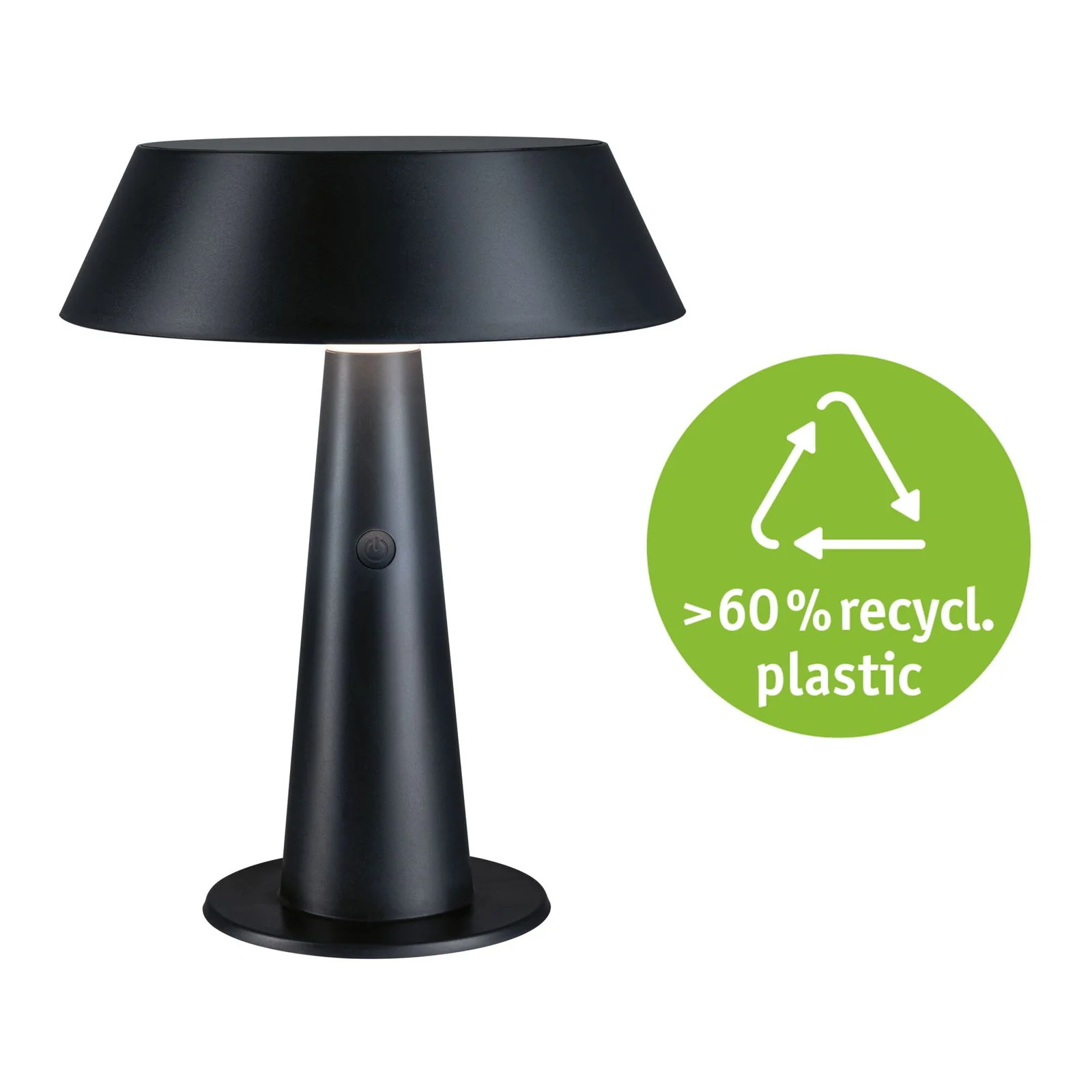 Solar LED Tischleuchte Soala  2700K 165lm 2,1W Anthrazit