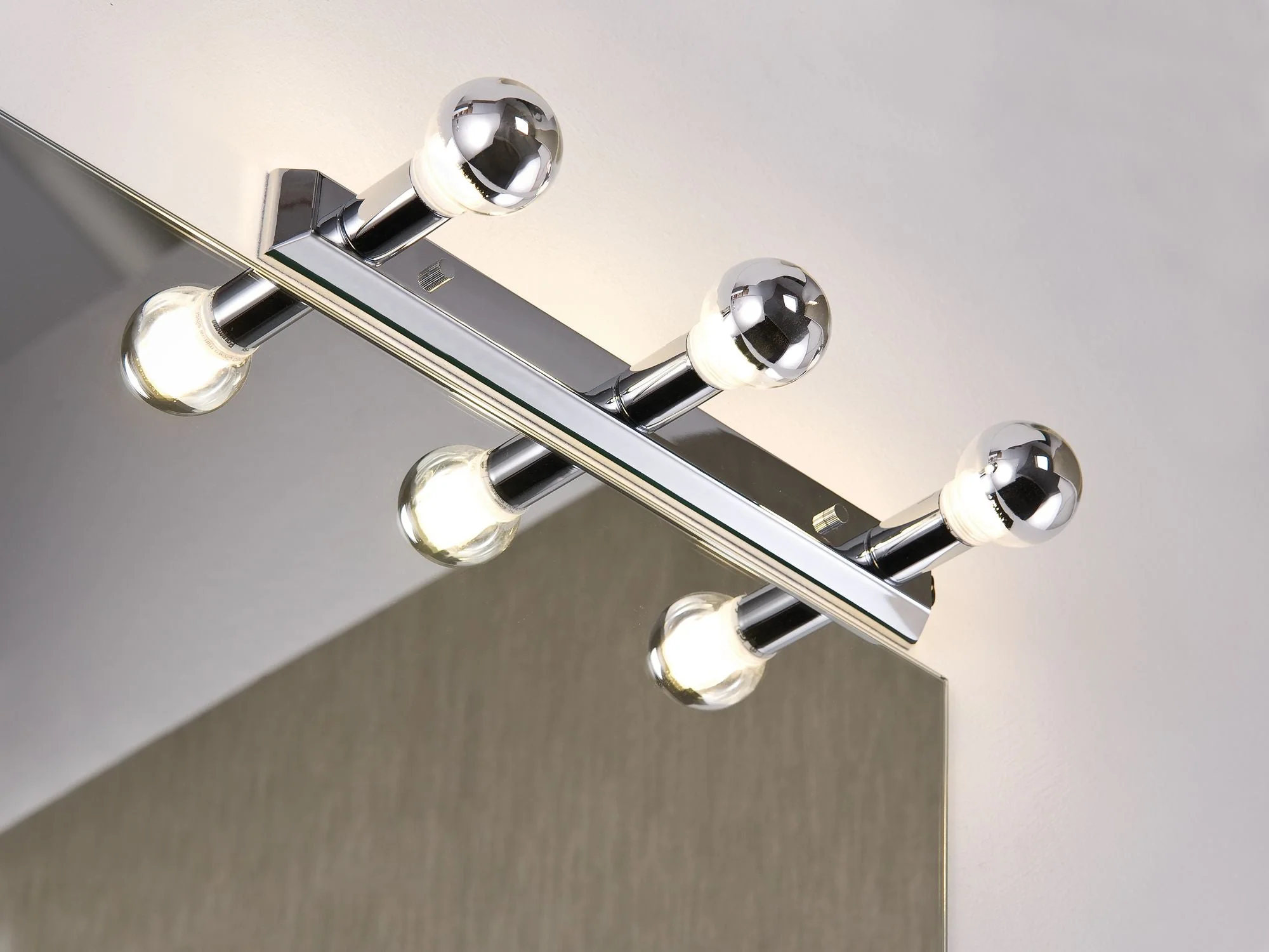 Spiegelleuchte Mirror Regula E14 230V max. 3x40W dimmbar Chrom - Image 3