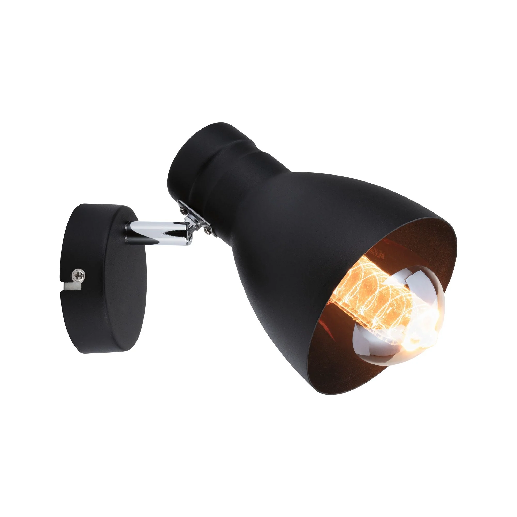 Spotlight Davy E27 230V max. 20W dimmbar Schwarz - Image 5