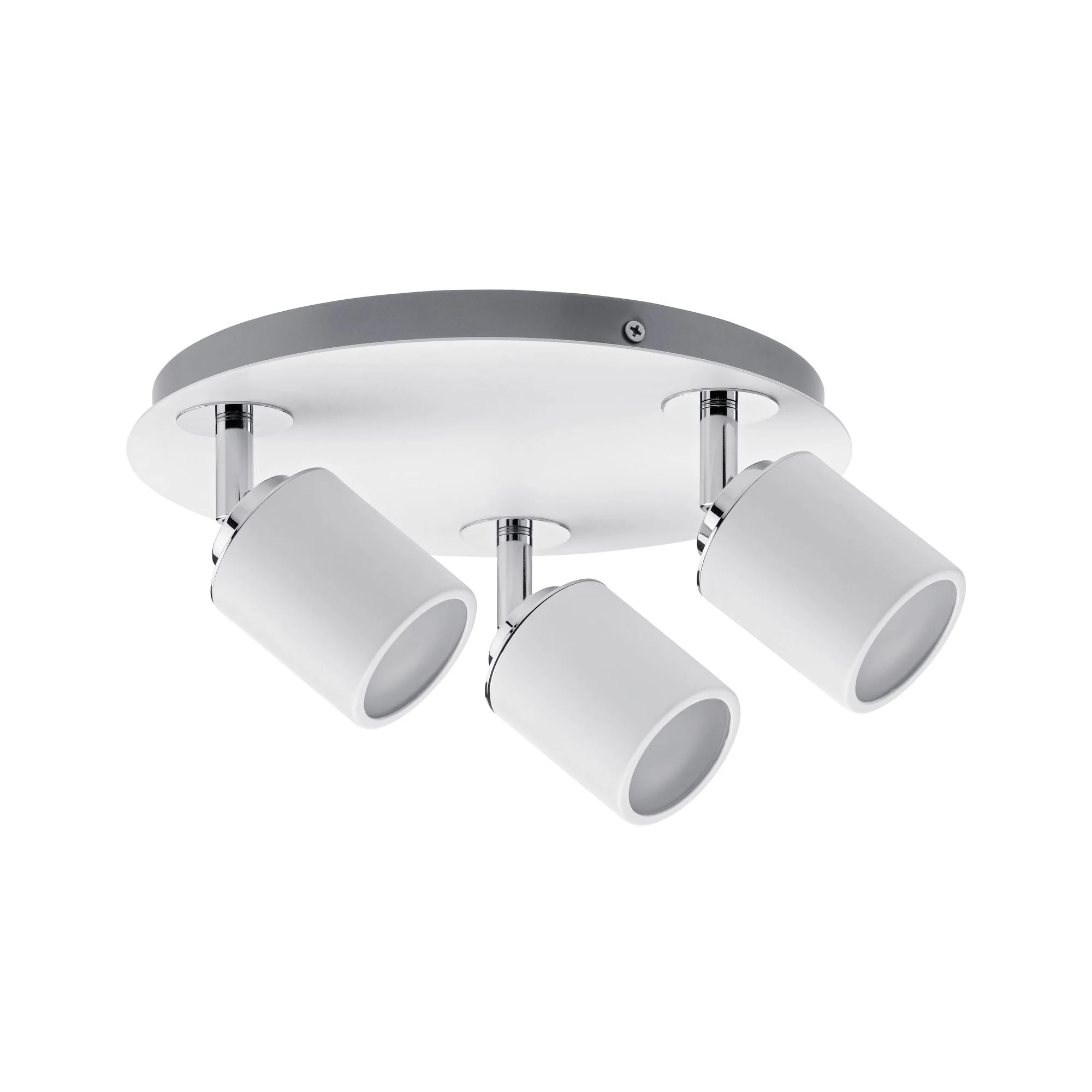 Spotlight Tube IP44 GU10 230V max. 3x10W dimmbar Weiß/Chrom