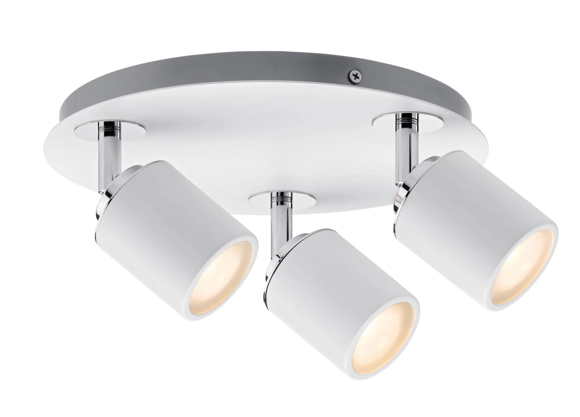 Spotlight Tube IP44 GU10 230V max. 3x10W dimmbar Weiß/Chrom - Image 4