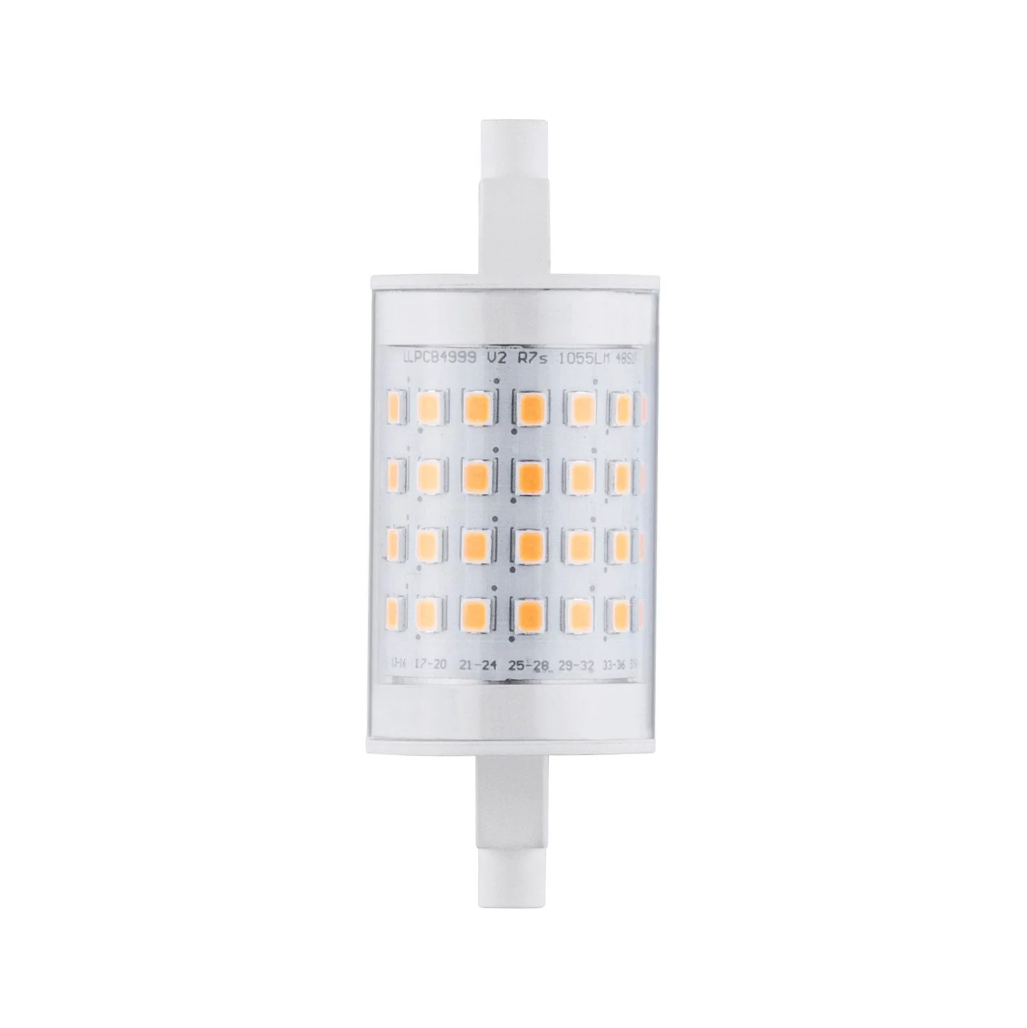 Standard 230V LED Stab 78mm 1055lm 9W 2700K Klar