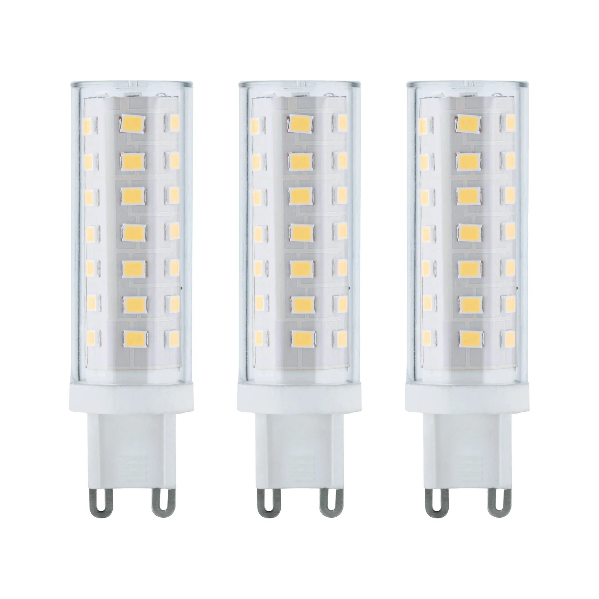 Standard 230V LED Stiftsockel 3er-Pack 3x470lm 3x5W 4000K Klar