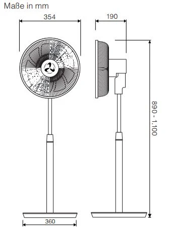 Standventilator Airos Eco SV35 WE - Image 3