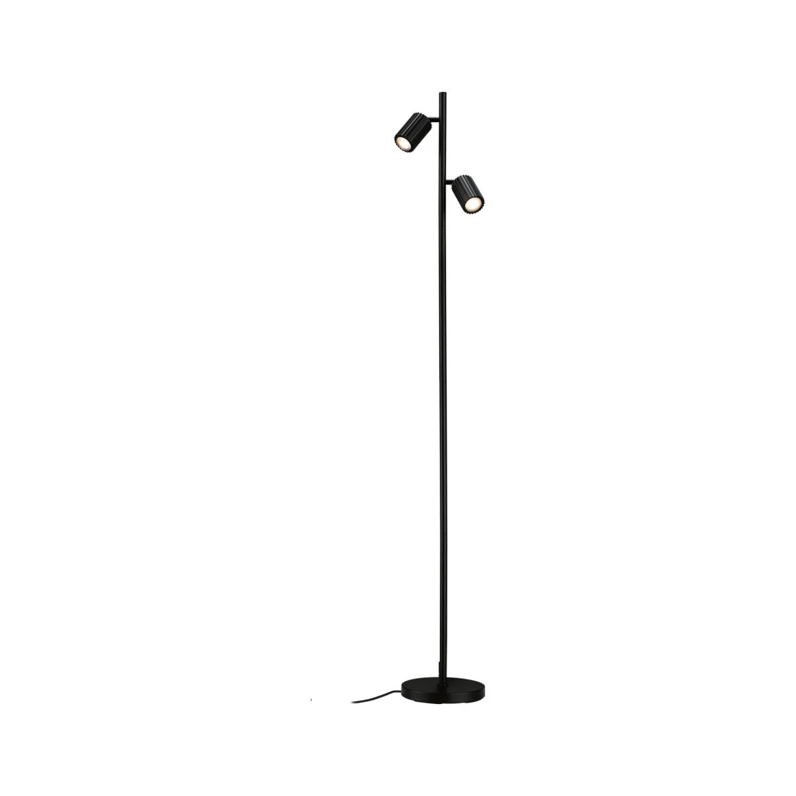 Stehleuchte Lirena 1575mm GU10 max. 2x7W Schwarz matt - Image 2