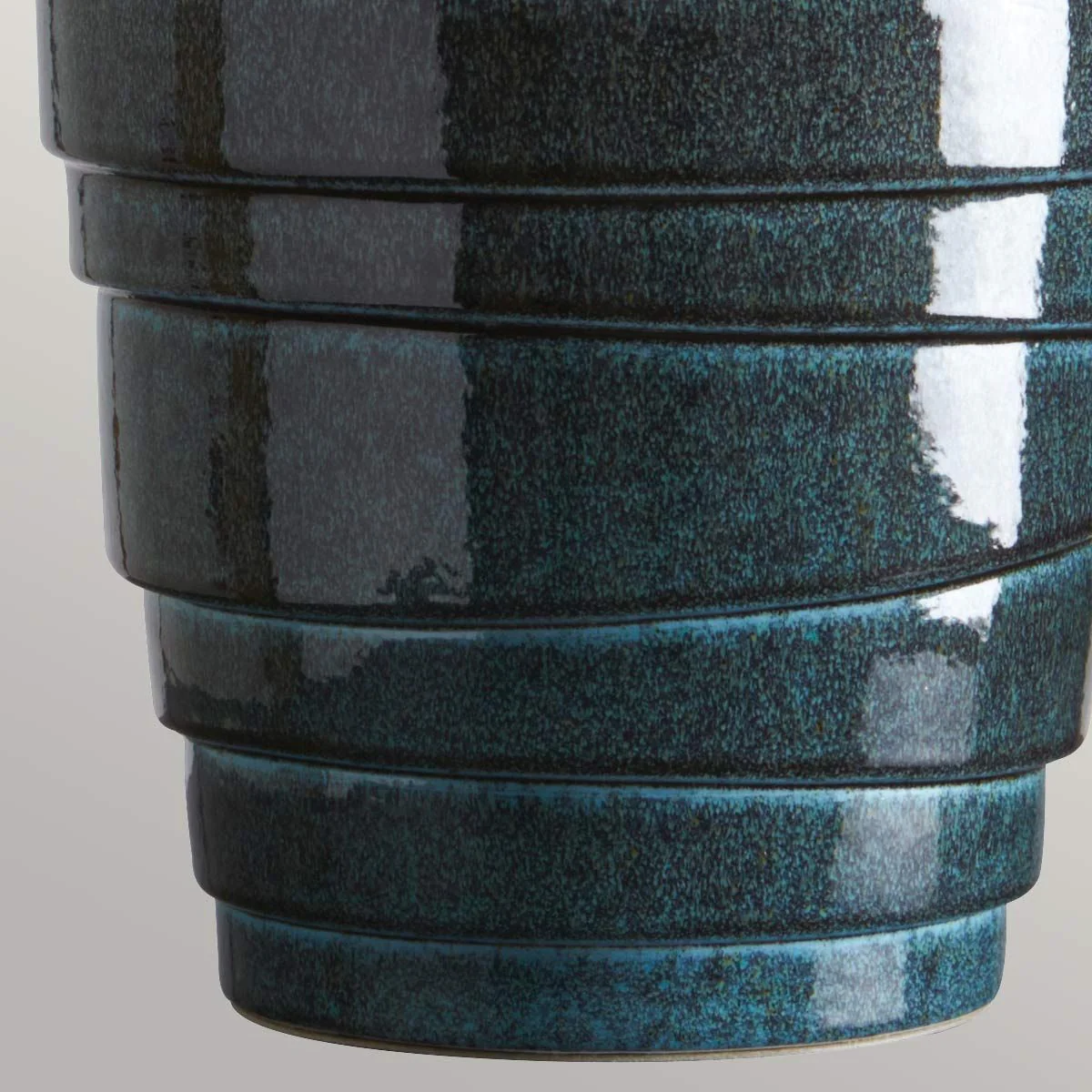 Tischlampe Neptune 1-flammig - Blaue Glasur - Image 6