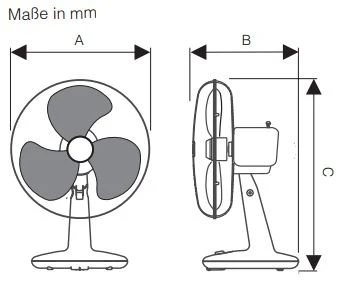 Tischventilator Greyhound TV 36 - Image 3