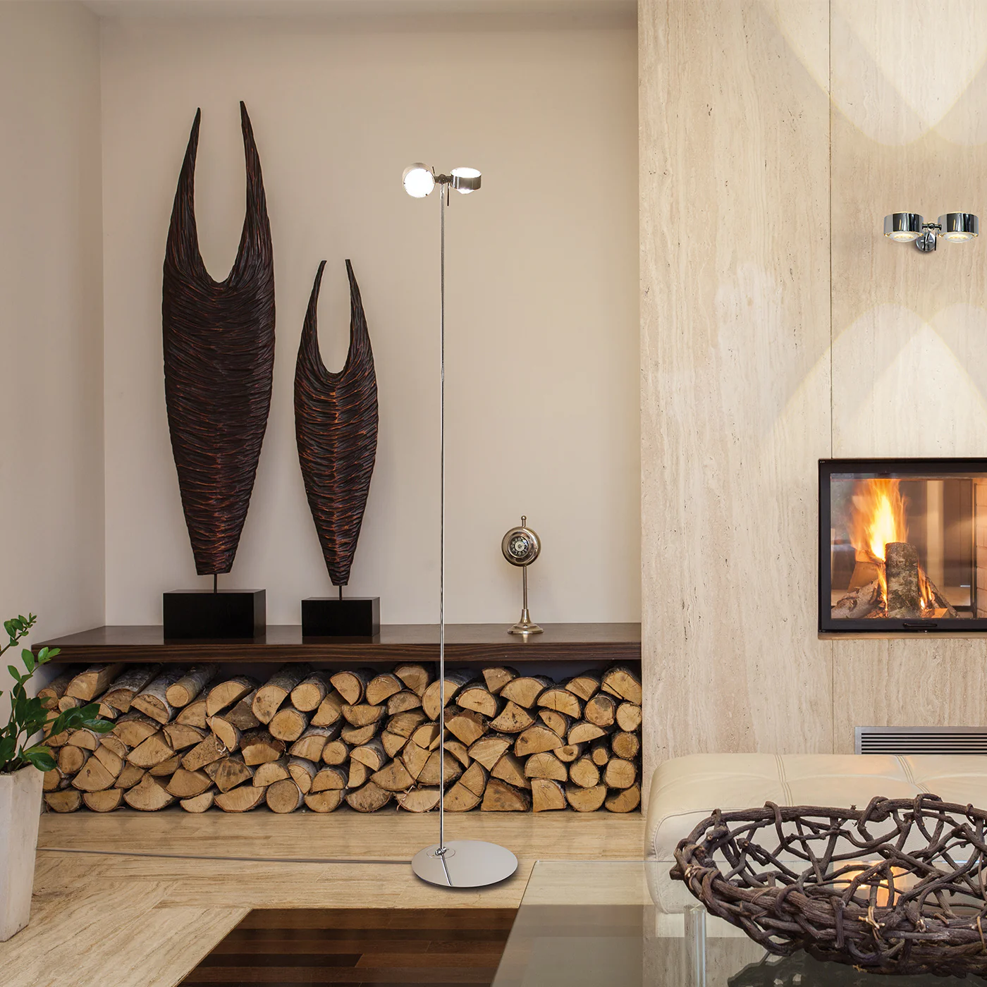 Puk Mini Floor Maxi Single LED-Retrofit Stehleuchte - Image 2