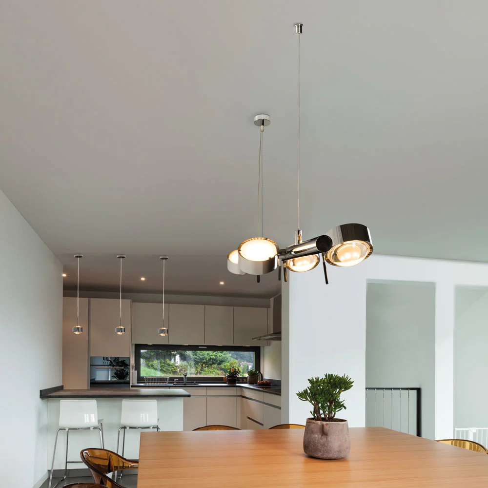 PUK Quartett LED Pendelleuchte - Image 4
