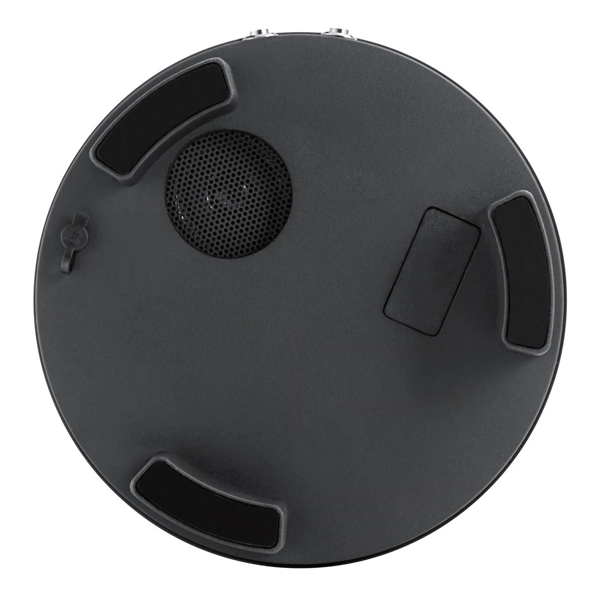 Tragbarer Bluetooth-Lautsprecher mit Laterne von Lyndon – EU-Stecker – Strukturiertes Schwarz - Image 5