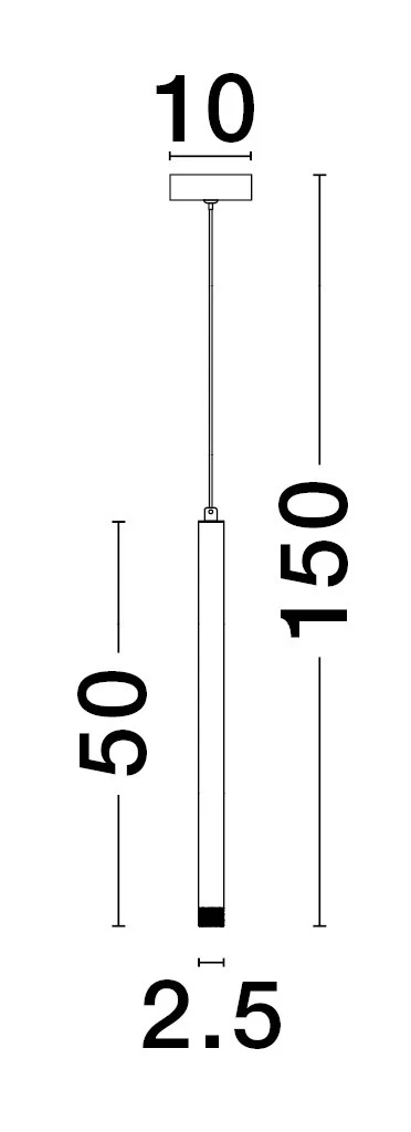TRIMLE Pendelleuchte 3 Watt 250 mm 3000 Kelvin - Image 3