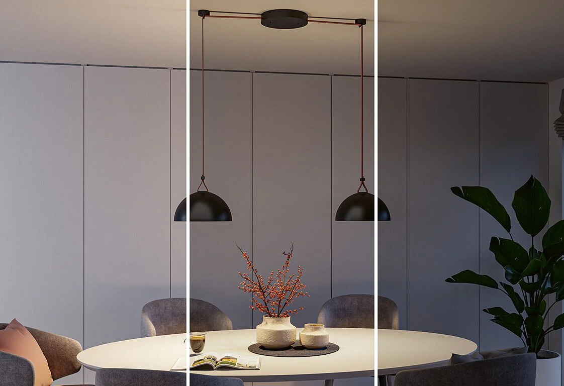 ULine Zubehör 3-Step-Dimmer max. 200W 48V 80x35mm Weiß - Image 2