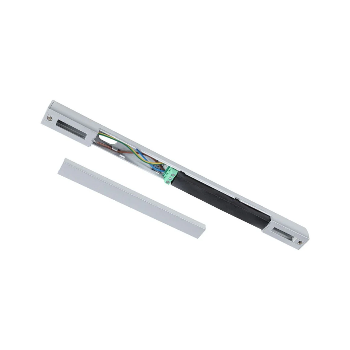 URail Einspeisung Zigbee 3.0 Mitte  304x21mm max. 100W Chrom matt - Image 4