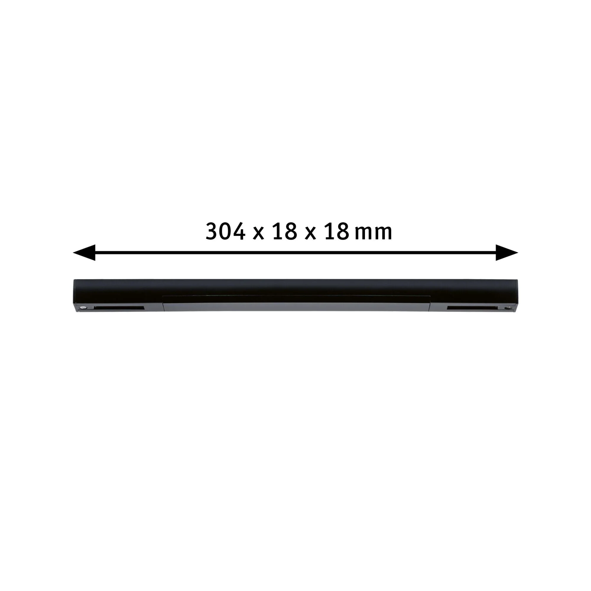 URail Einspeisung Zigbee 3.0 Mitte 304x21mm max. 100W Schwarz matt - Image 3
