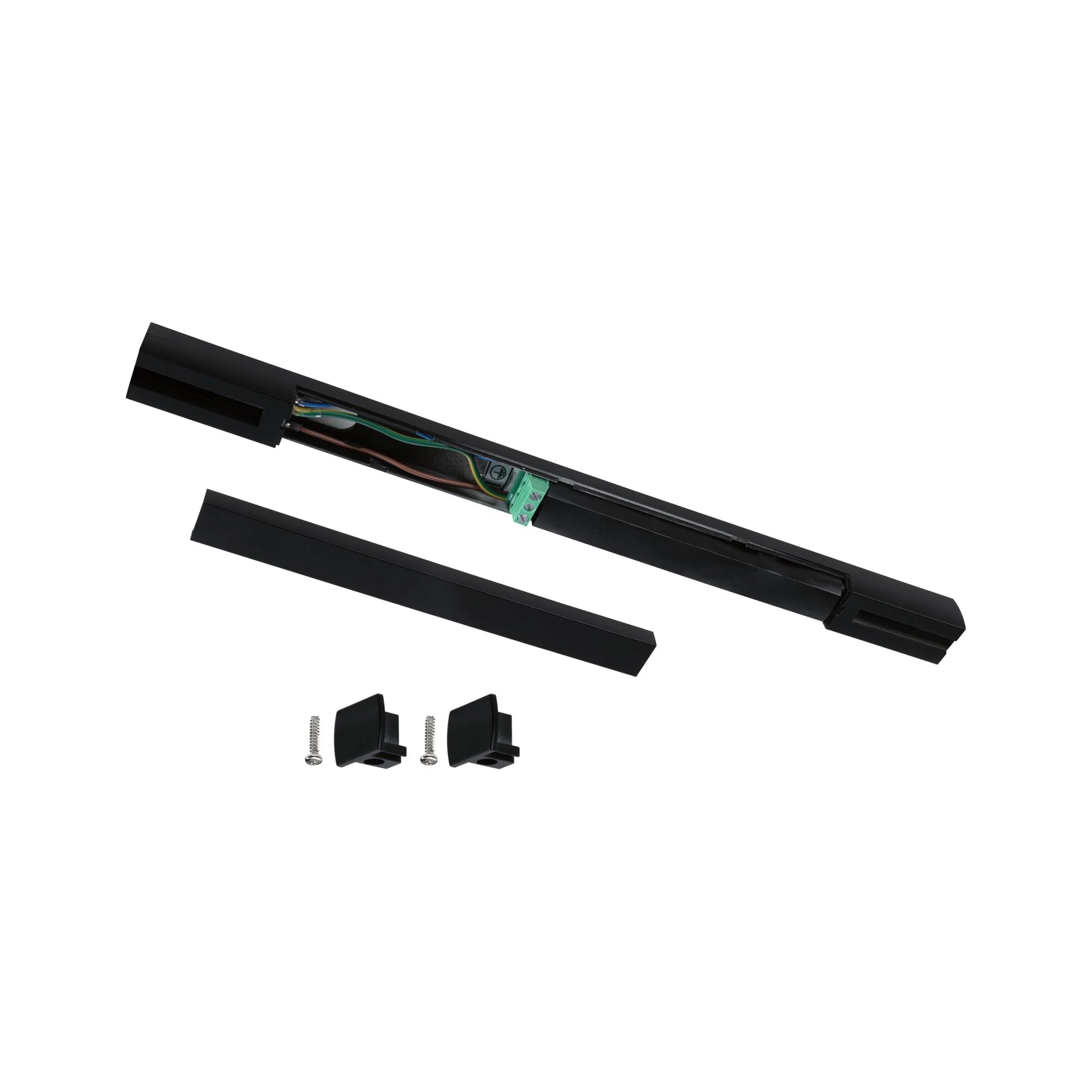 URail Einspeisung Zigbee 3.0 Mitte 304x21mm max. 100W Schwarz matt - Image 8