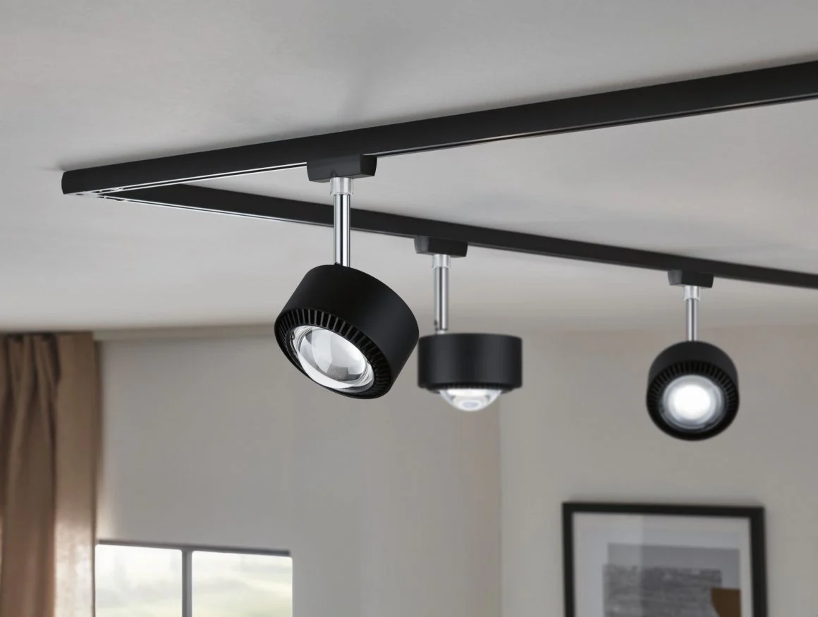 URail LED Schienenspot Aldan Einzelspot 800lm 8W 4000K dimmbar 230V Schwarz matt/Schwarz - Image 3