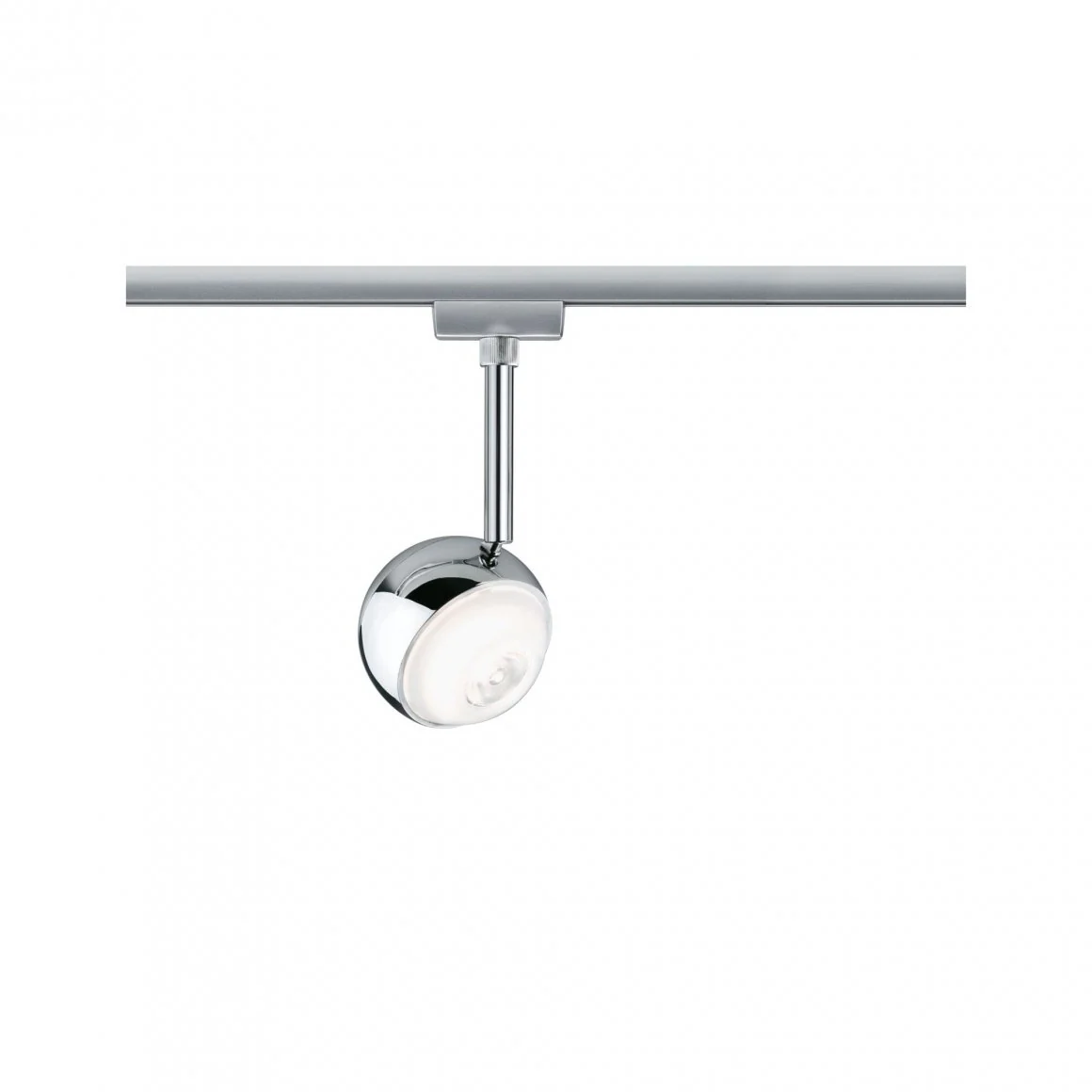URail LED Schienenspot Capsule II Einzelspot  440lm 6W 4000K dimmbar 230V Chrom matt/Chrom