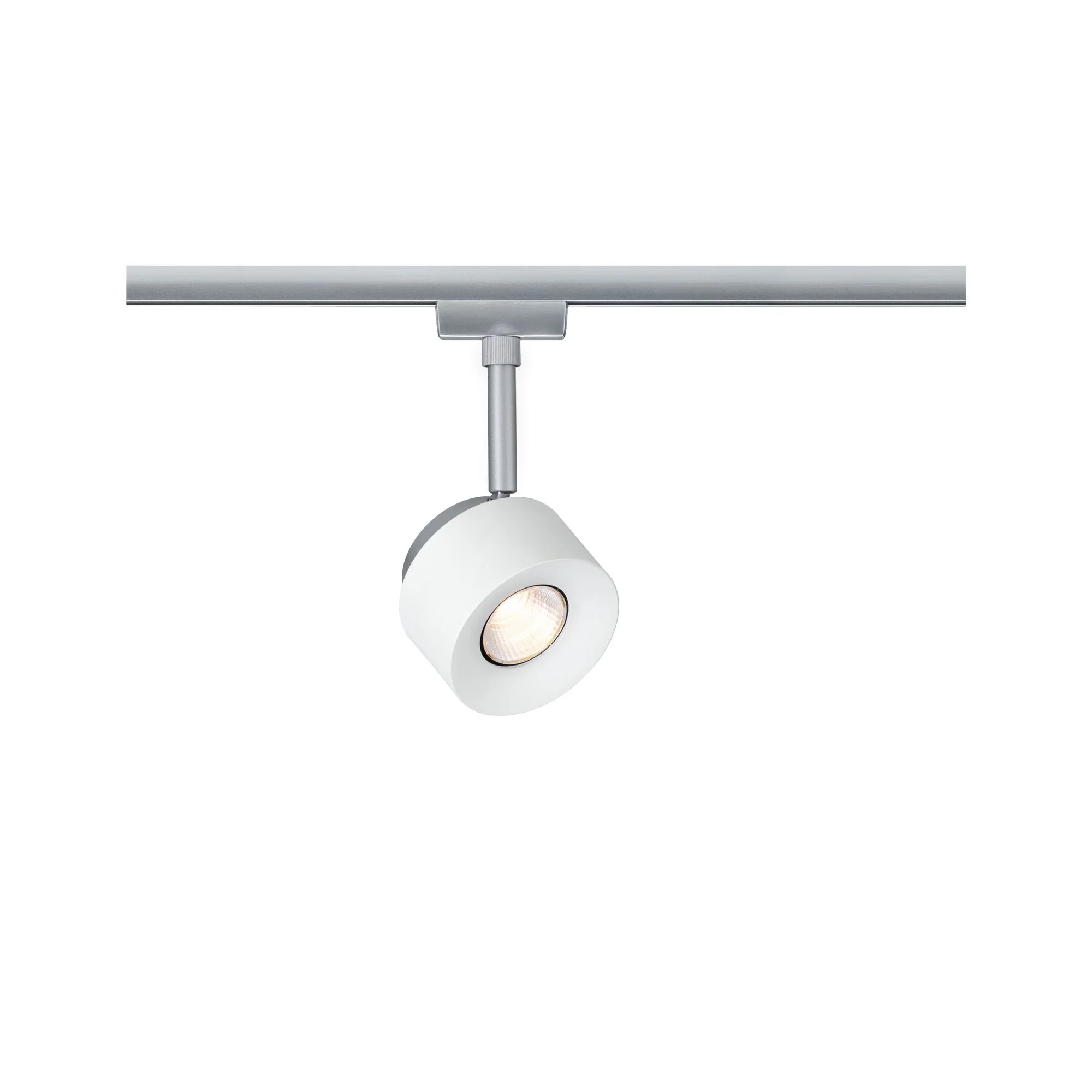 URail LED-Spot Pane Weiß/Chrom 7,4W 2.700K