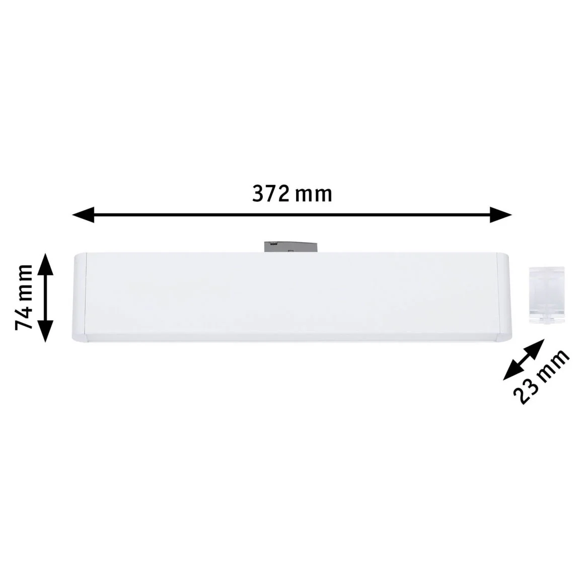 URail Lightbar3-Step-Dim Ceris  850lm 9,5W 3000K/4000K dimmbar 230V Signalweiß - Image 3