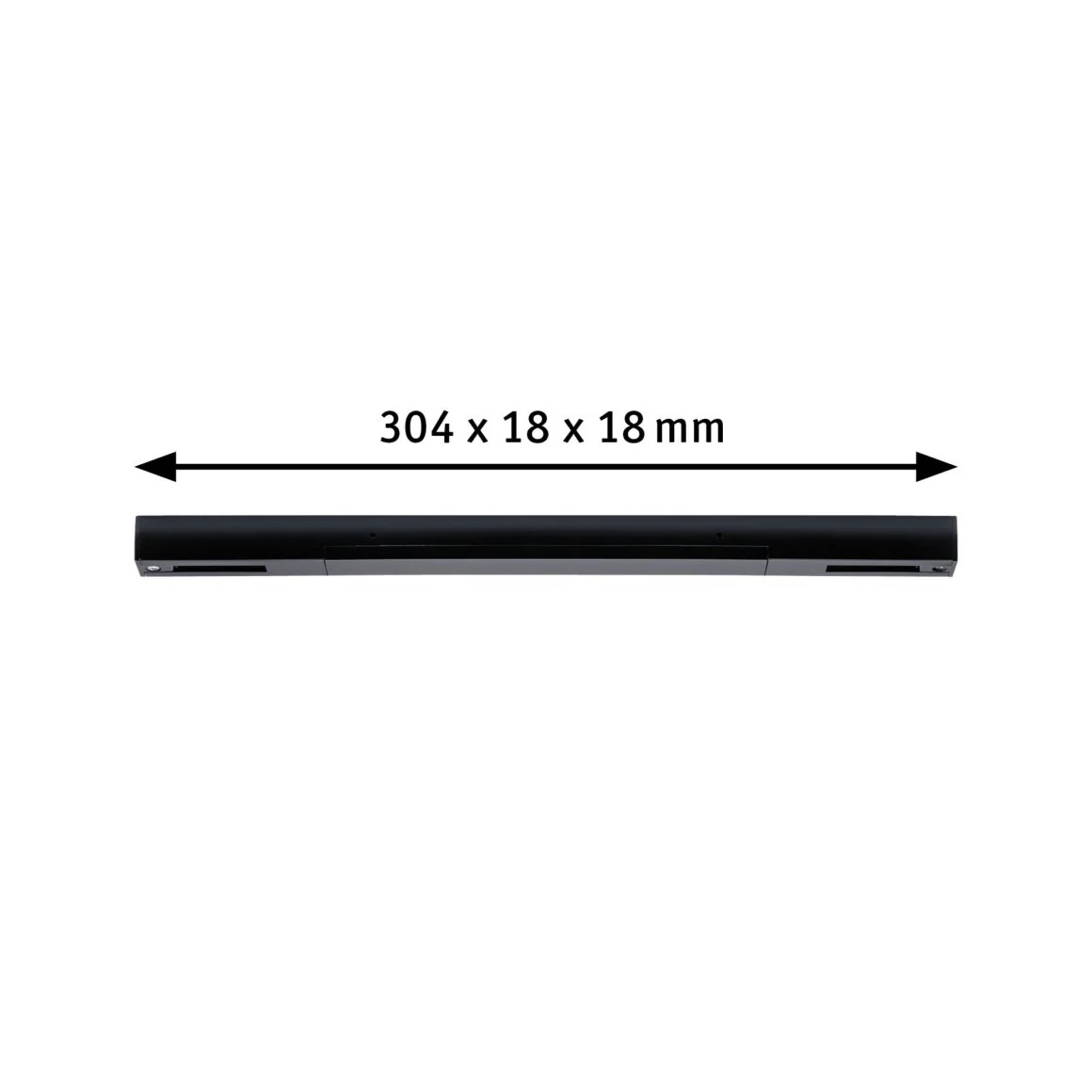 URail Middle-Feed 3/4/5-adrig max1000W schwarz matt 230V Kst sep schaltbar - Image 2