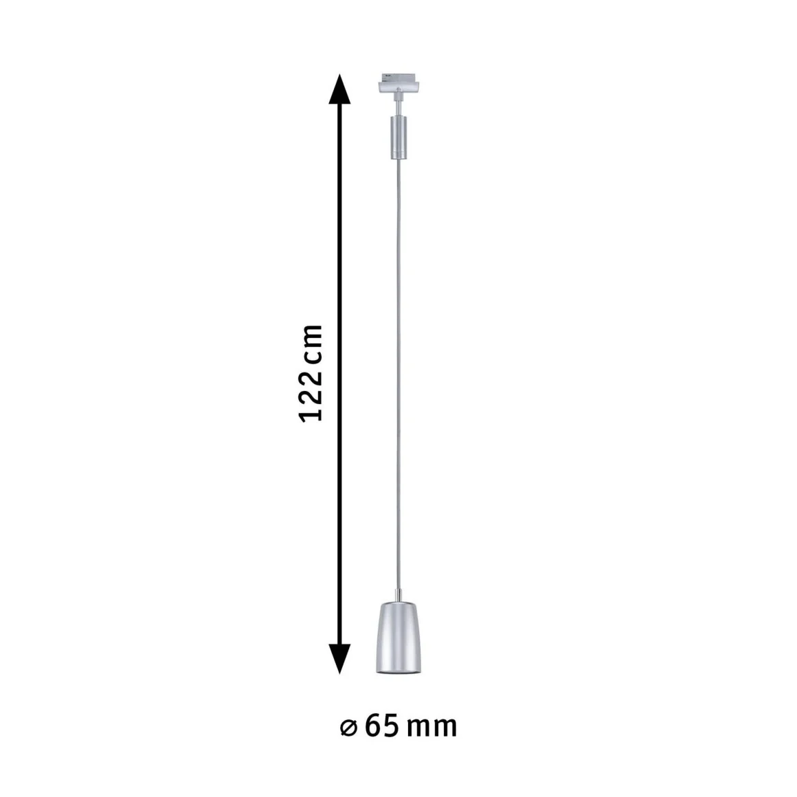 URail Pendel Cover max 1x10W GU10 Chr m - Image 2