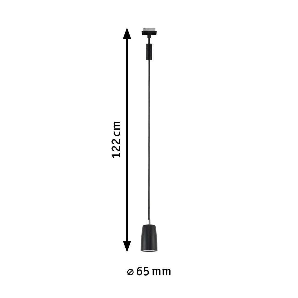 URail Pendel Cover max 1x10W GU10 Sw m - Image 3