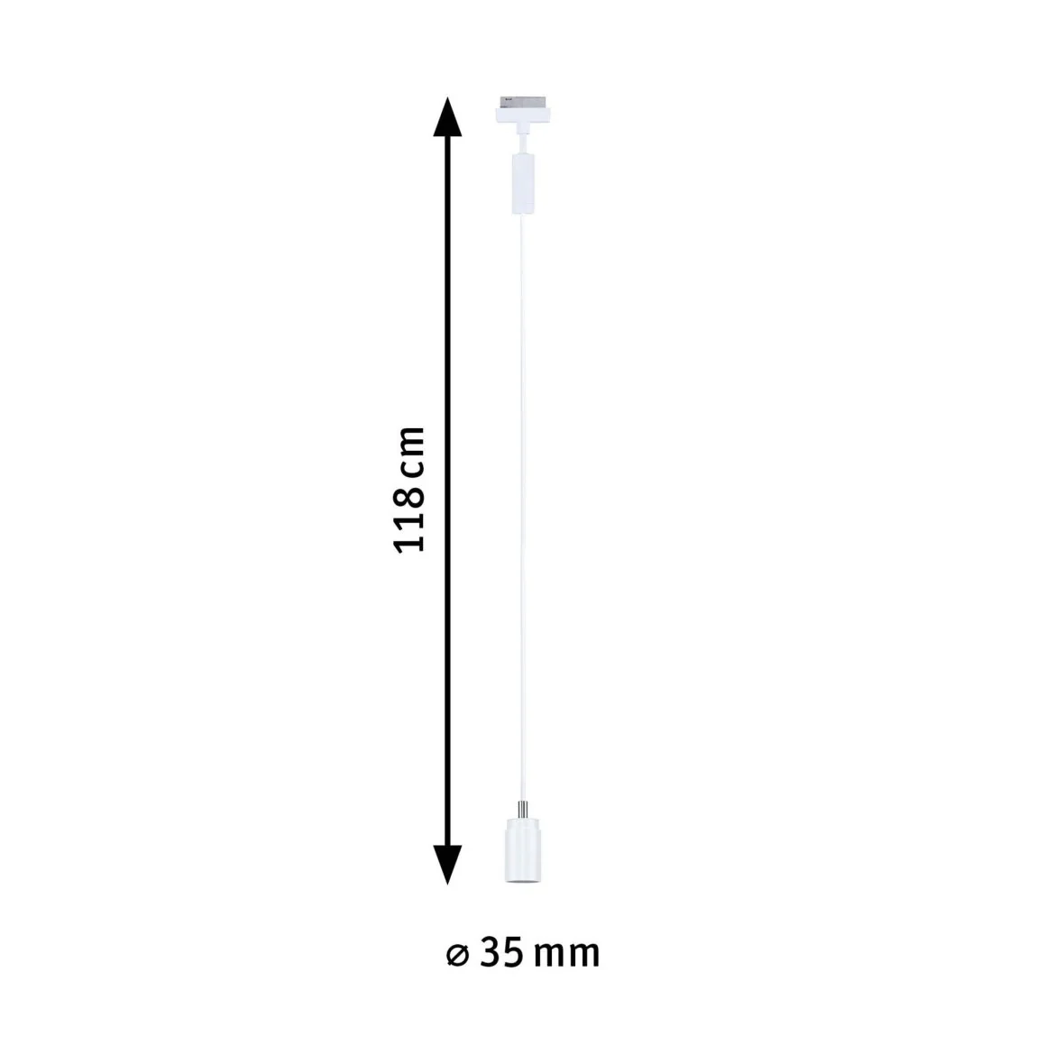 URail Pendel Runa max 1x10W GU10 Signalw - Image 2