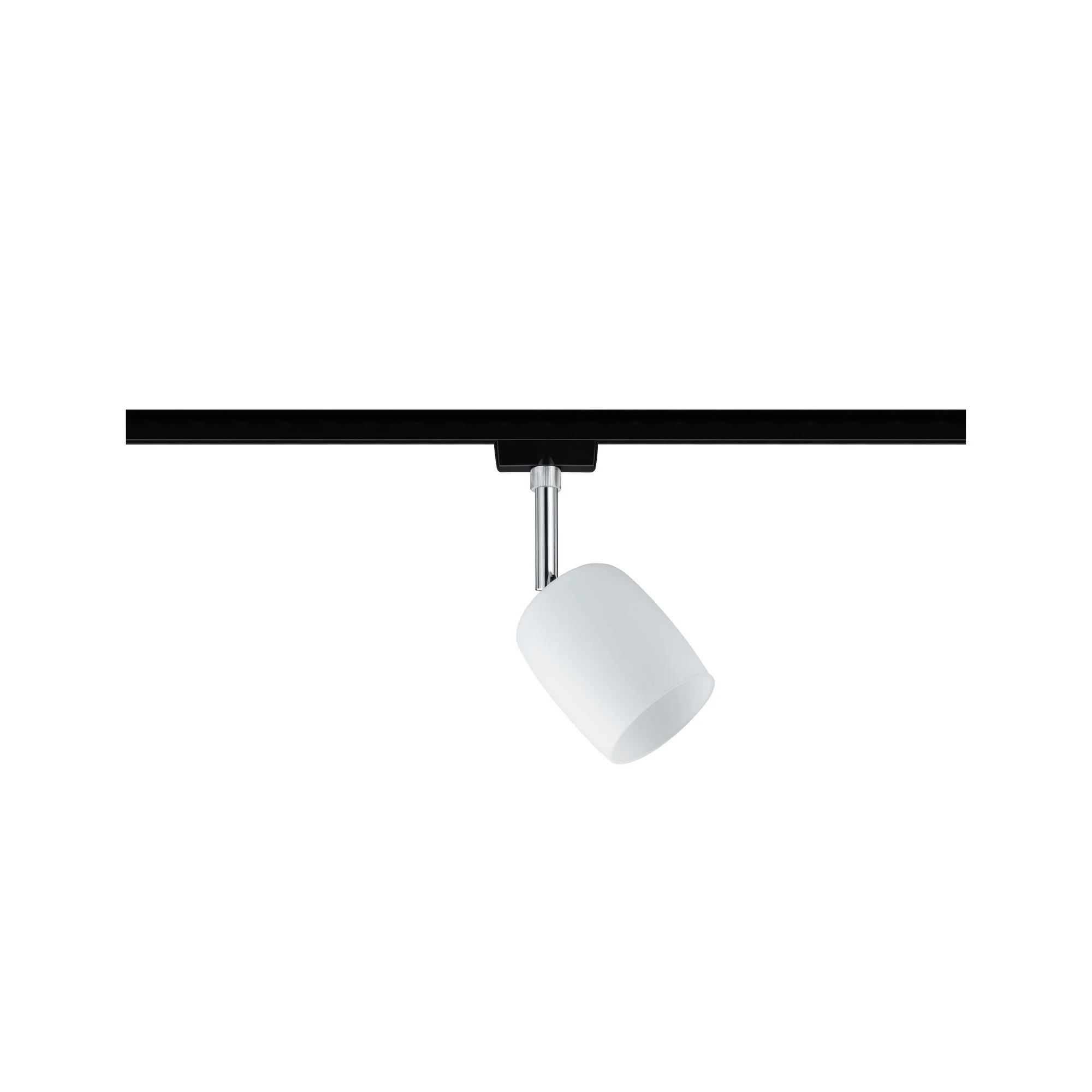 URail Schienenspot Blossom Einzelspot G9 max. 10W dimmbar 230V Schwarz matt/Satin