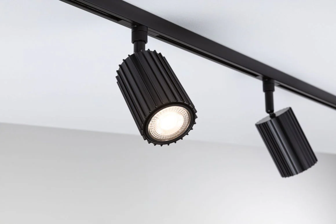 URail Schienenspot Lirena GU10 max. 10W 230V Schwarz matt - Image 6