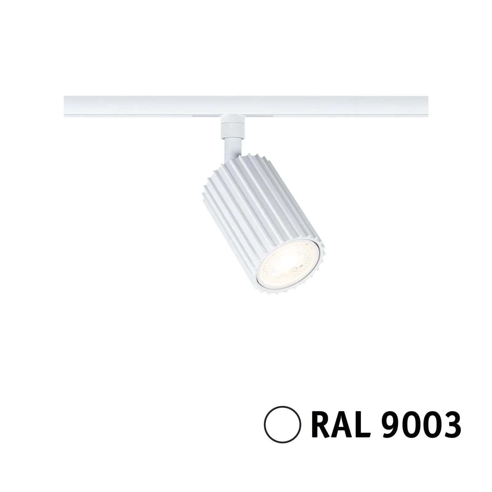 URail Schienenspot Lirena GU10 max. 10W 230V Signalweiß