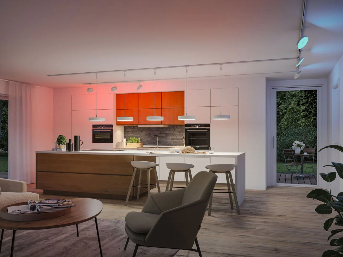 URail Schienenspot Smart Home Zigbee 3.0 Hildor RGBW 500lm 7,5W RGBW+ dimmbar 230V - Image 10
