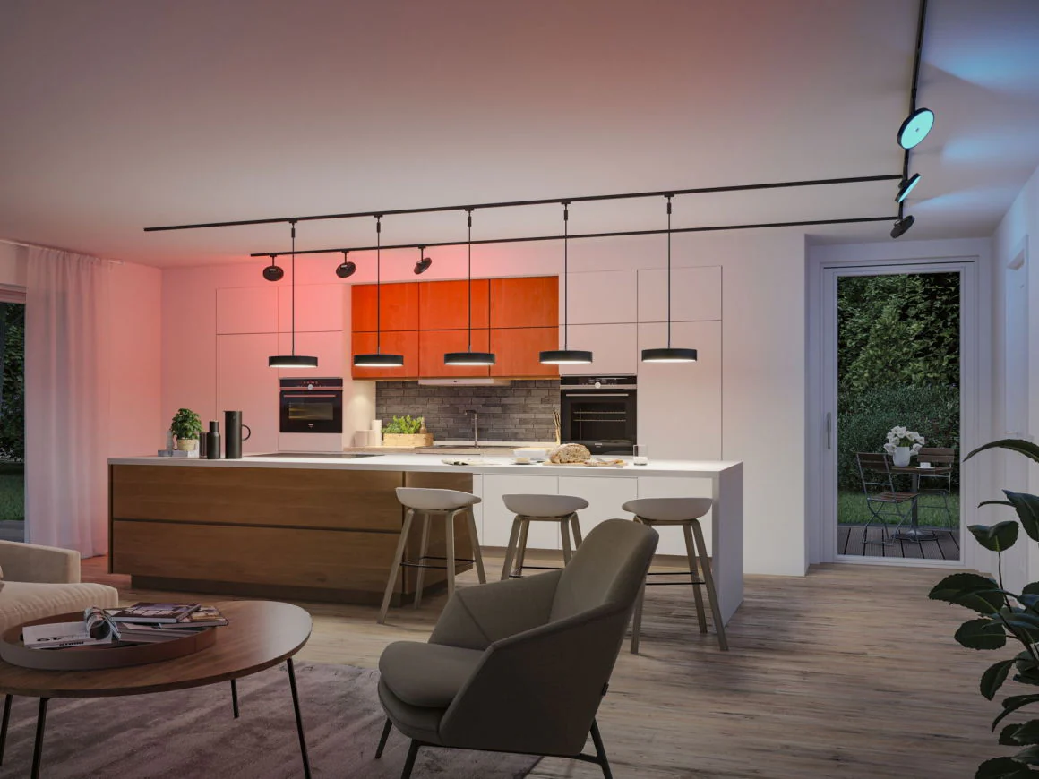 URail Schienenspot Smart Home Zigbee 3.0 Hildor RGBW 500lm 7,5W RGBW+ dimmbar 230V - Image 3