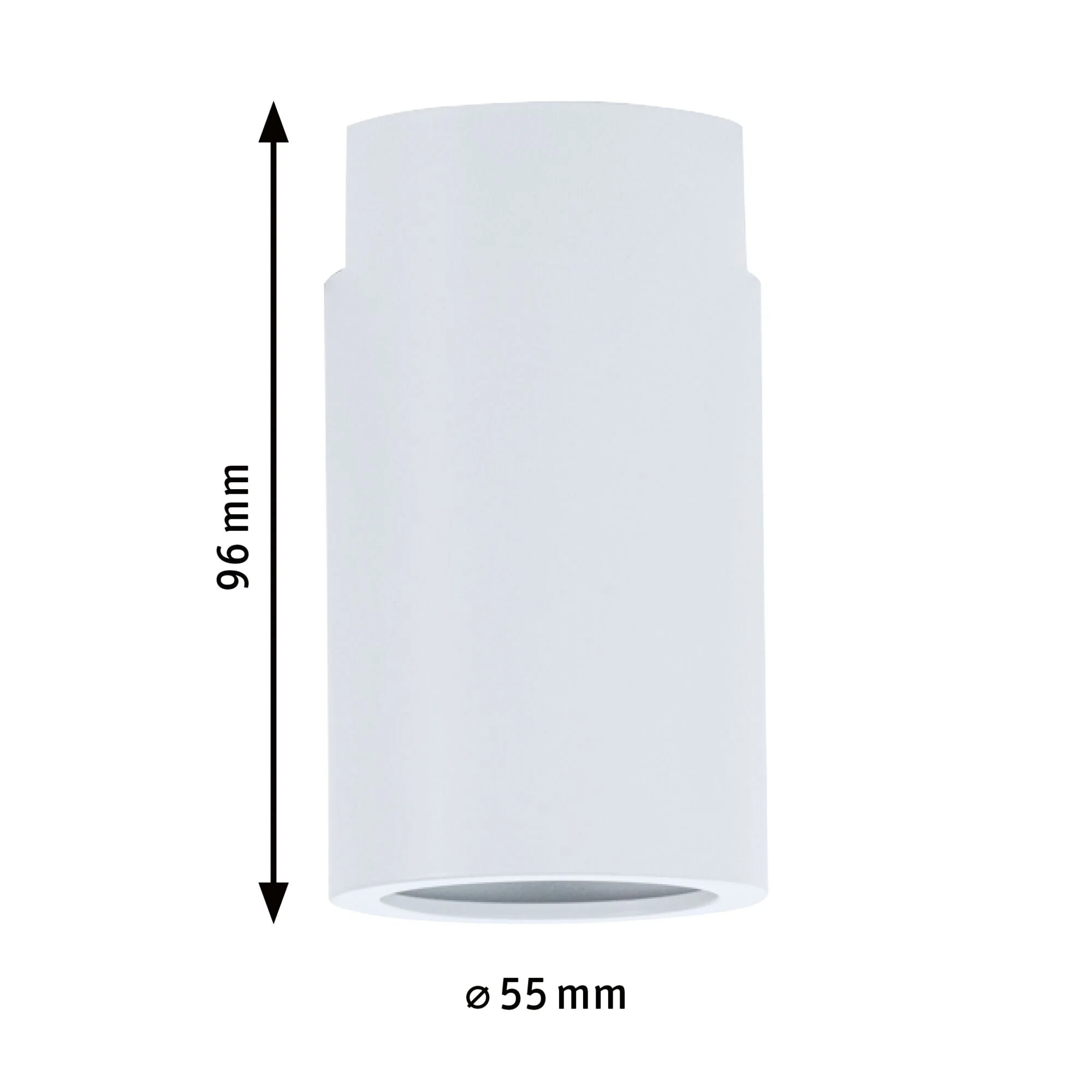 URail Schienenspot Socket  E27 max. 20W dimmbar 230V Signalweiß - Image 3