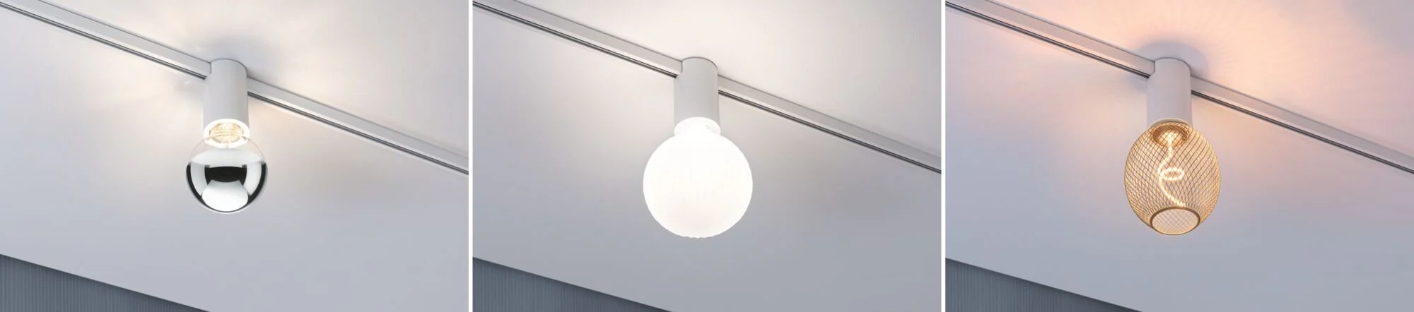 URail Schienenspot Socket  E27 max. 20W dimmbar 230V Signalweiß - Image 6
