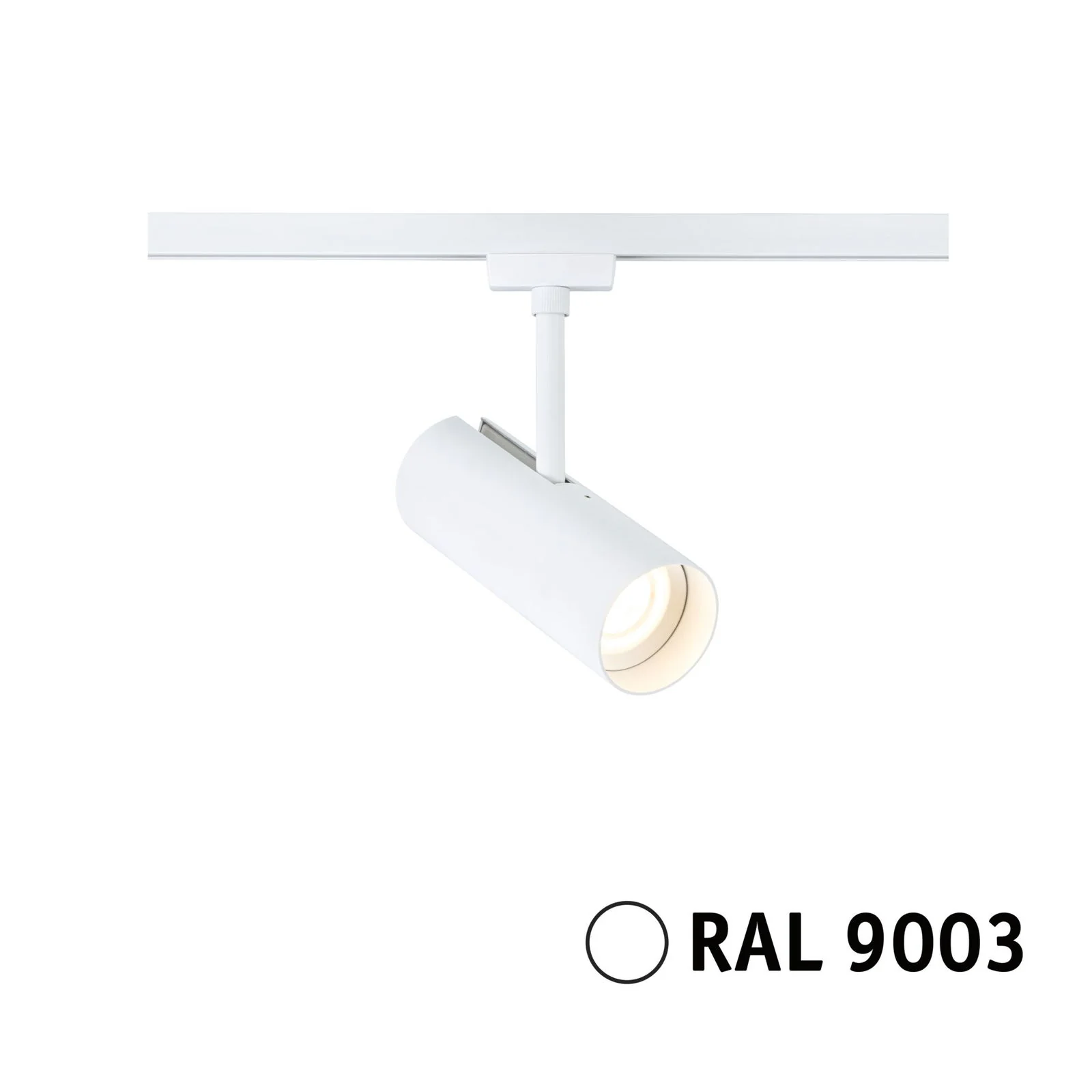 URail Schienenspot Theron 1020lm 11W 3000K/4000K dimmbar 230V Signalweiß