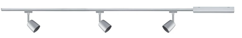 URail Set Cover max 3x10W GU10 Chrom matt/Chrom 230V Metall 1m - Image 4