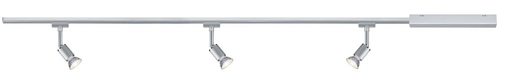 URail Set Pure II max 3x10W GU10 Chrom matt/Chrom 230V Metall 1m - Image 2