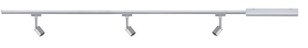 URail Set Pure II max 3x10W GU10 Chrom matt/Chrom 230V Metall 1m - Image 4