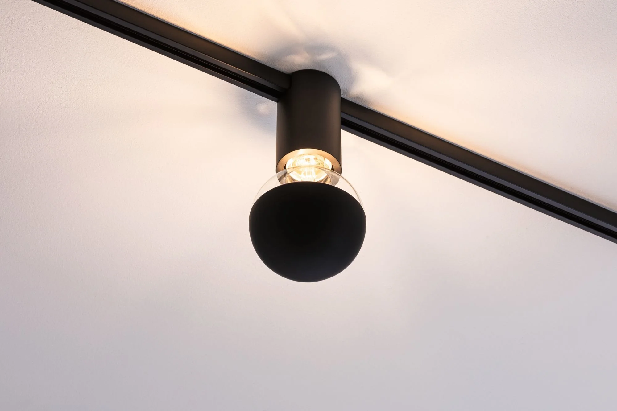 URail Spot Ceiling Socket Schwarz max. 1x20W E27 dimmbar ohne Leuchtmittel - Image 3