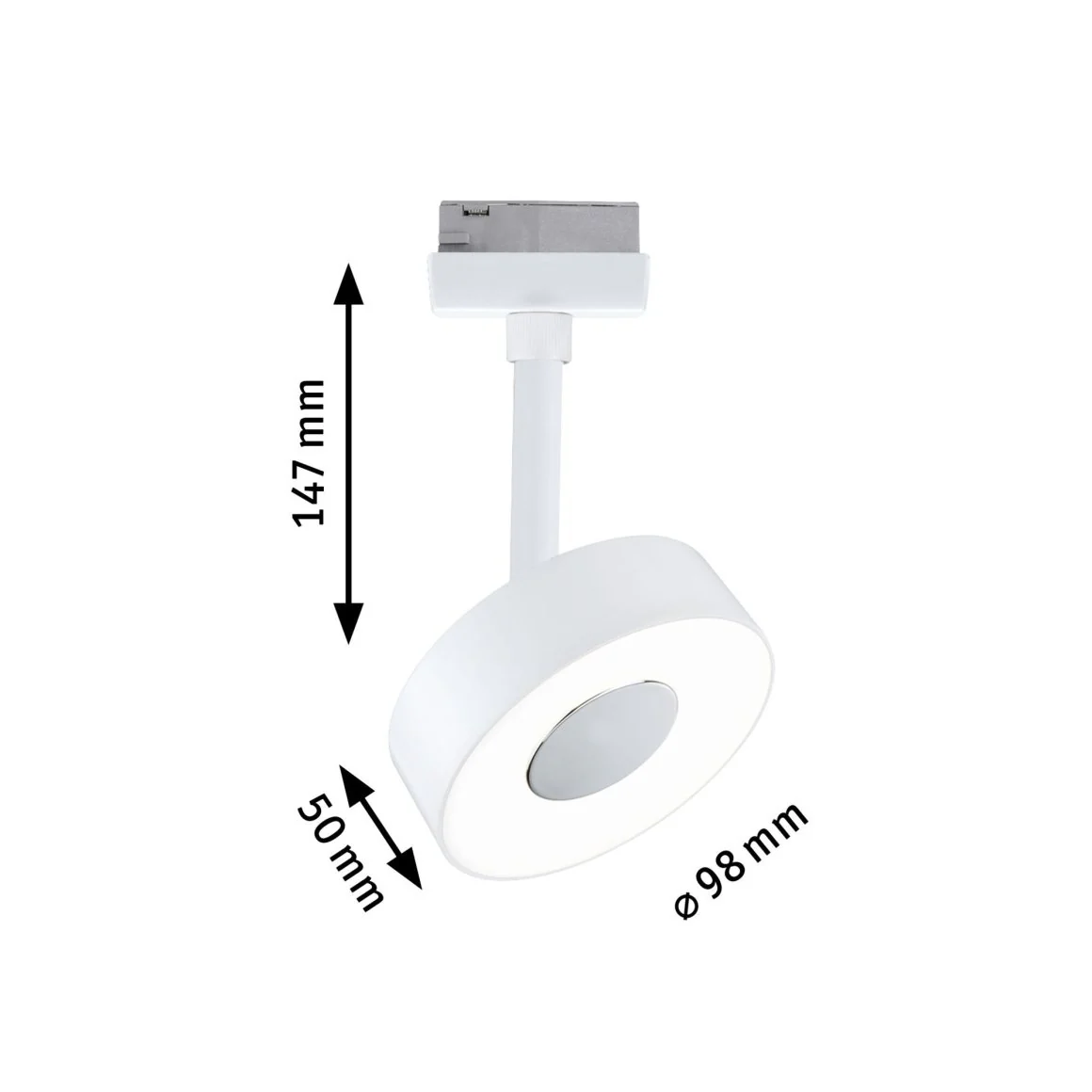 URail Spot Circle Dim 5W 4000K Signalws - Image 2