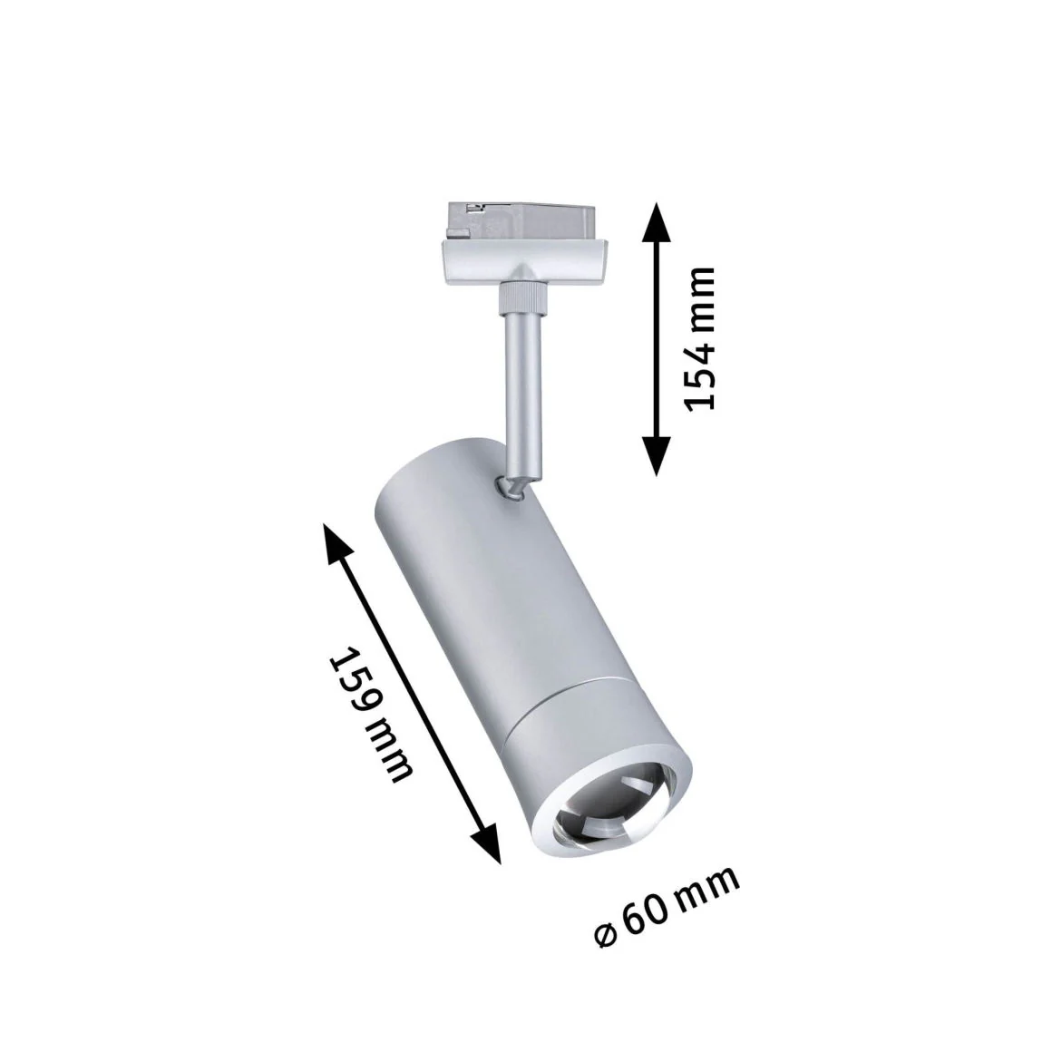 URail Spot Smart Home Zigbee 3.0 Tarie RGBW 230lm 4,5W RGBW+ dimmbar 230V Chrom matt - Image 2