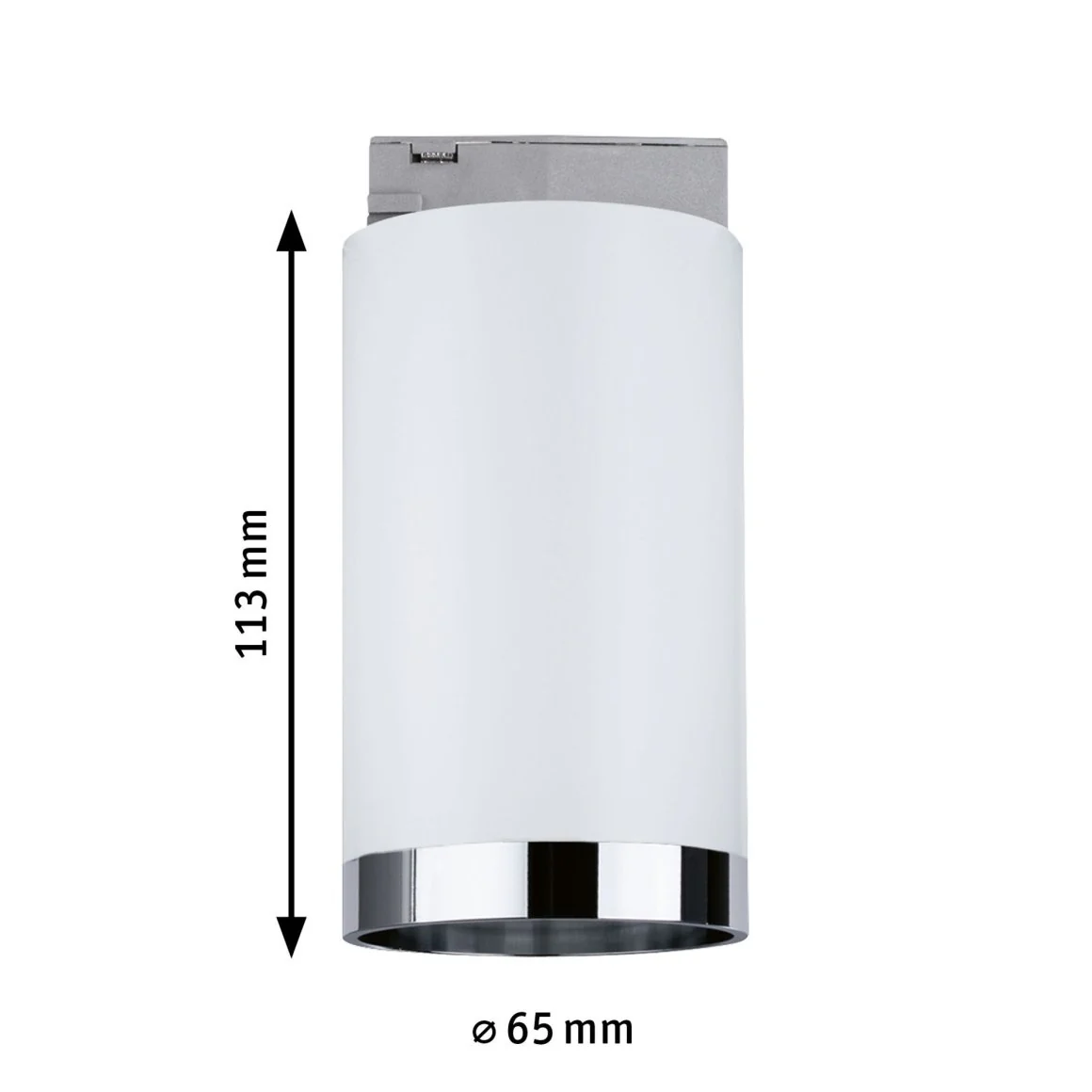 URail Spot Tube max10W GU10 Signalw Matt - Image 2