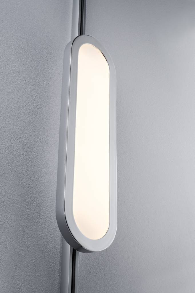 URail System LED Panel Loop 7W Chrom matt/Chrom 230V Alu/Kunststoff - Image 3