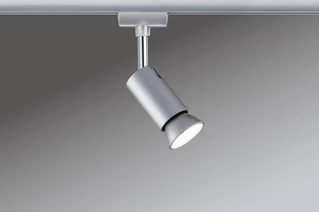 URail System Spot Pure I max. 1x10W GU10 Chrom matt/Chrom 230V Metall - Image 3