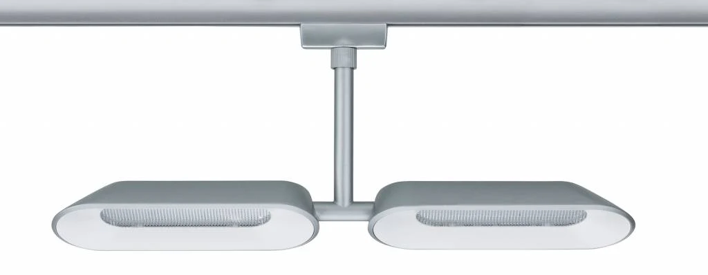 URail Systems Spot Dipper 2x8W Chrom matt/Weiß 230V Metall dimmbar - Image 3