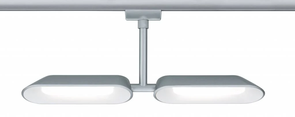 URail Systems Spot Dipper 2x8W Chrom matt/Weiß 230V Metall dimmbar - Image 4