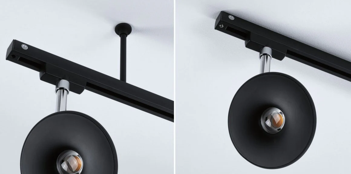 URail Zubehör Schienenabhängung 23mm Schwarz matt - Image 3