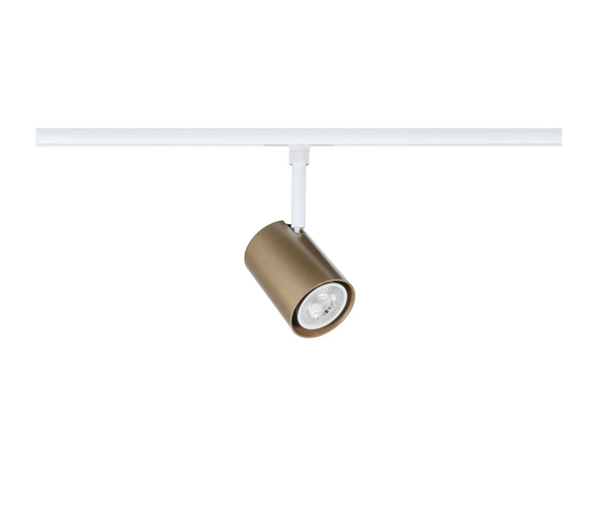URailSchienenspot Luxe GU10 max. 10W dimmbar 230V Gold matt/Signalweiß - Image 6