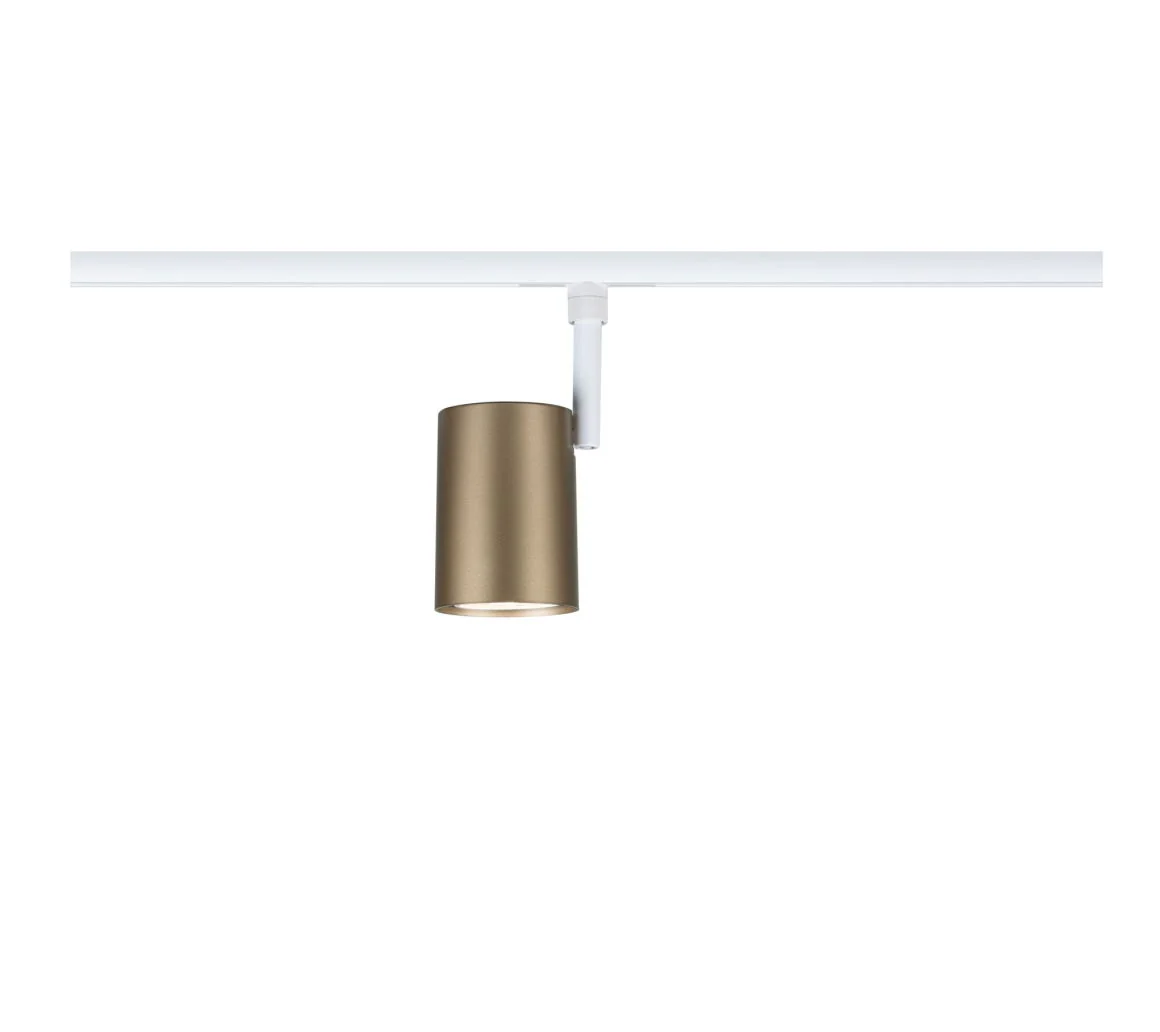 URailSchienenspot Luxe GU10 max. 10W dimmbar 230V Gold matt/Signalweiß - Image 7